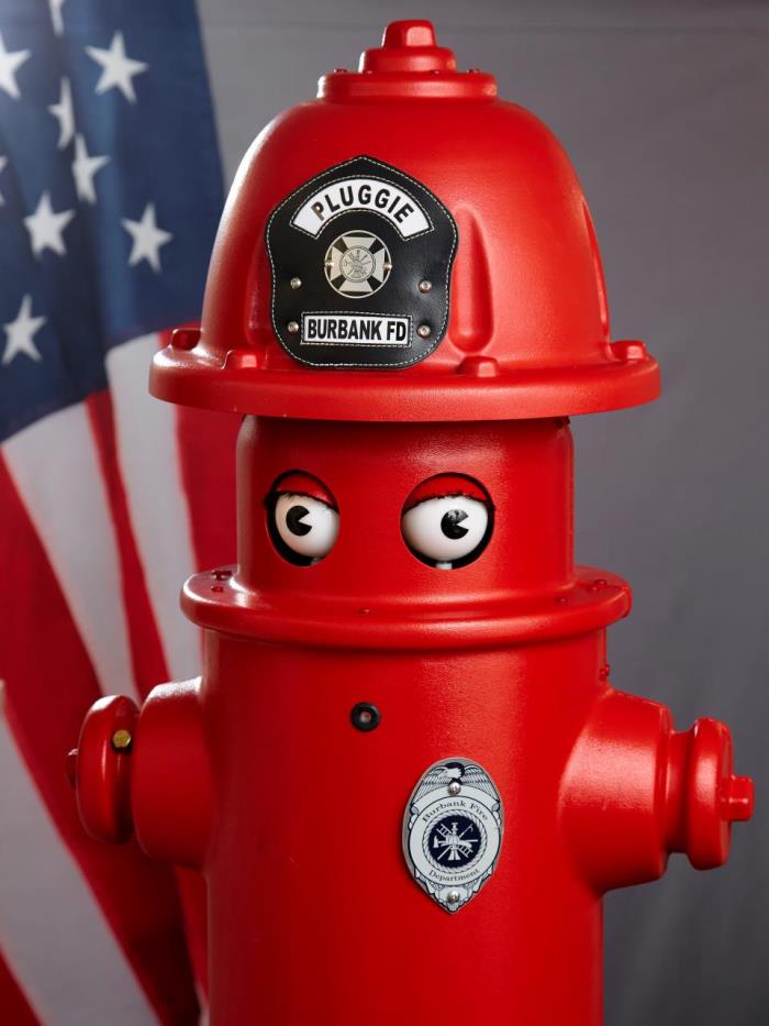 Pluggie, a fire hydrant