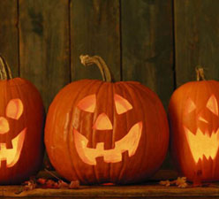 Carved Pumpkins for Halloween